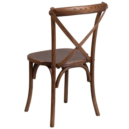 Flash Furniture Rectangle Antique Farm Table, 40" W, 84" L, 30" H, Wood Top, Wood Grain XA-FARM-9-GG